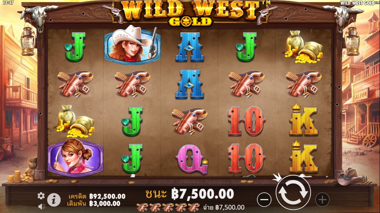 วิธีเล่น เกมสล็อตออนไลน์ Wild West Gold และรับรางวัลมากถึง 6,750x เดิมพันของคุณ!
